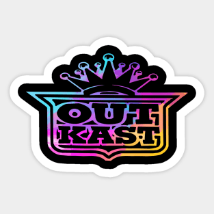 Outkast - Splash Color Sticker